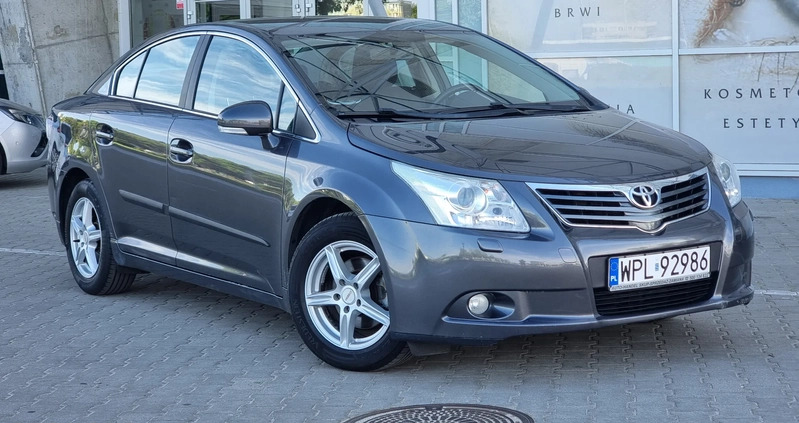 Toyota Avensis cena 30500 przebieg: 210000, rok produkcji 2010 z Gąbin małe 277